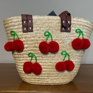 Collecting Gigi Cherry Beach Tote/Purse